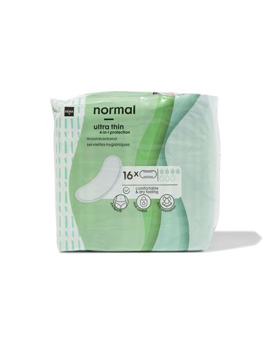 maandverband ultra dun - 16 stuks - 11522201 - HEMA