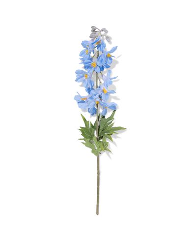 fleur artificielle 55 cm dauphinelle plastique bleu - 41300110 - HEMA