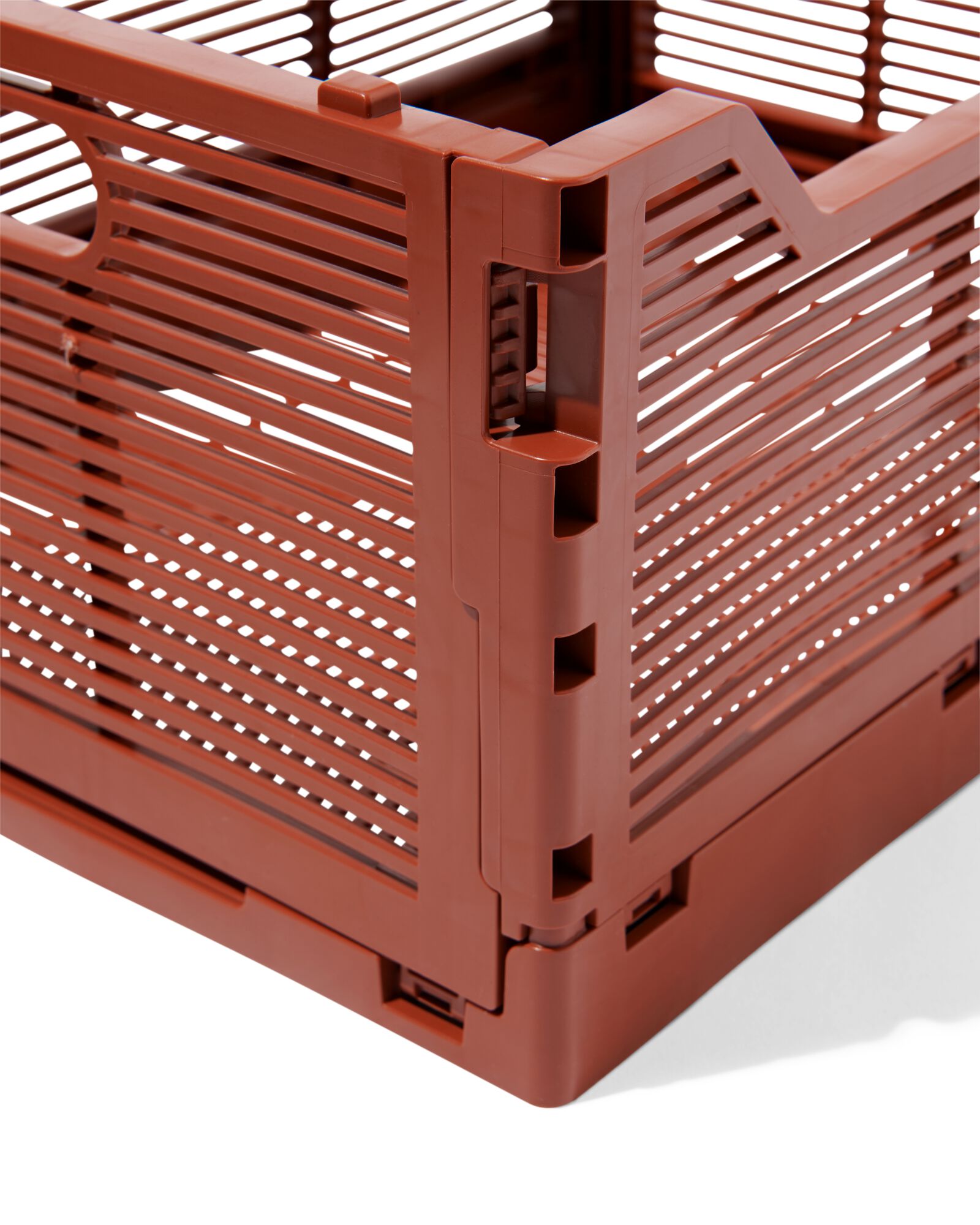 caisse pliable &agrave; lettres recycl&eacute;e brun brun - 1000032614 - HEMA