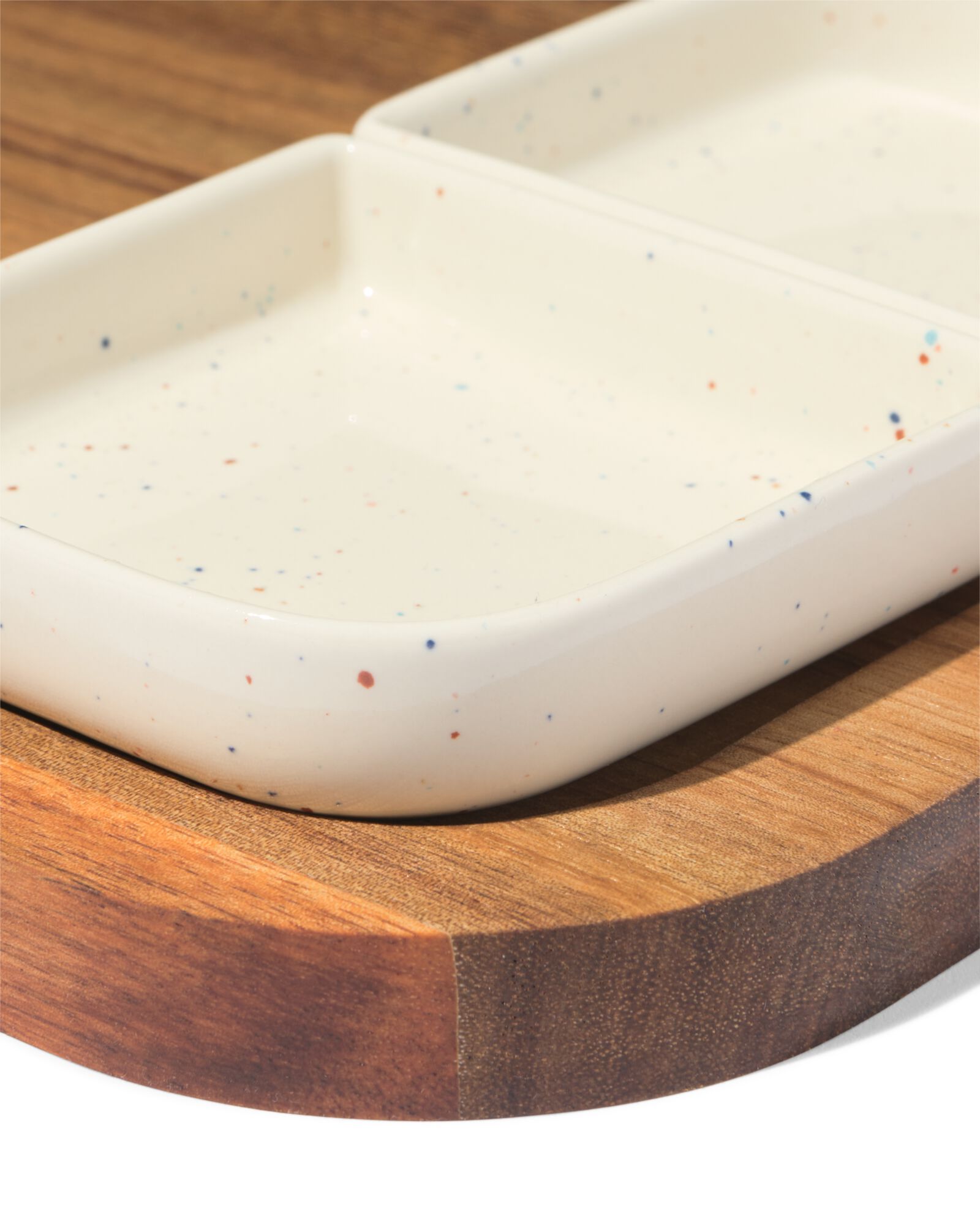 planche ap&eacute;ritif 35x17,5x3,5cm bois avec bols - 41822209 - HEMA