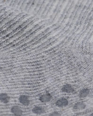 5 paires de chaussettes b&eacute;b&eacute; avec coton gris gris - 1000028755 - HEMA