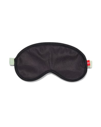 masque de sommeil noir - 18640038 - HEMA