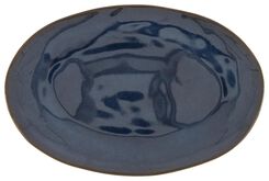 plat ovale - 30 cm - Porto - émail réactif - bleu foncé - 9602224 - HEMA