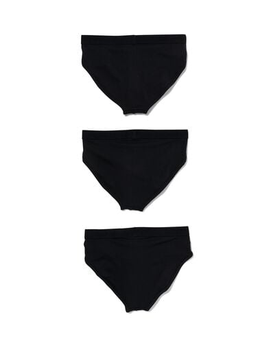 herenslips - 3 stuks zwart zwart - 1000010251 - HEMA