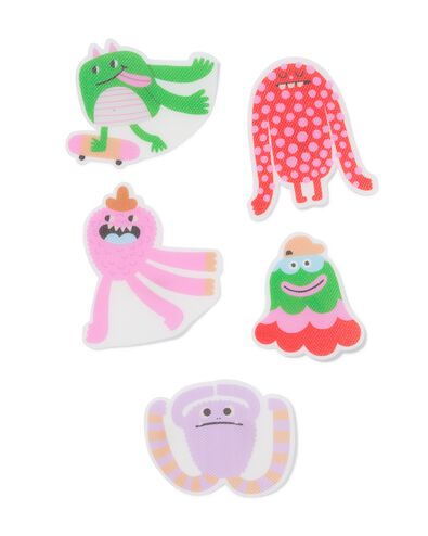 autocollants de bain antid&eacute;rapants lot de 5  - 11870159 - HEMA