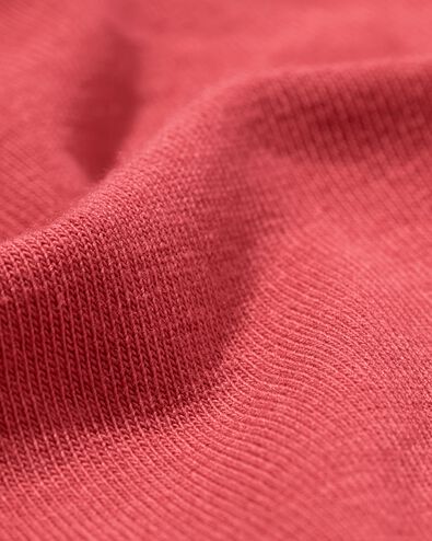 korte herenboxers katoen stretch - 3 stuks rood rood - 19190230RED - HEMA