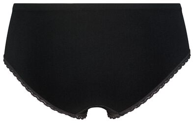 hipster femme sans coutures dentelle noir XL - 19690005 - HEMA