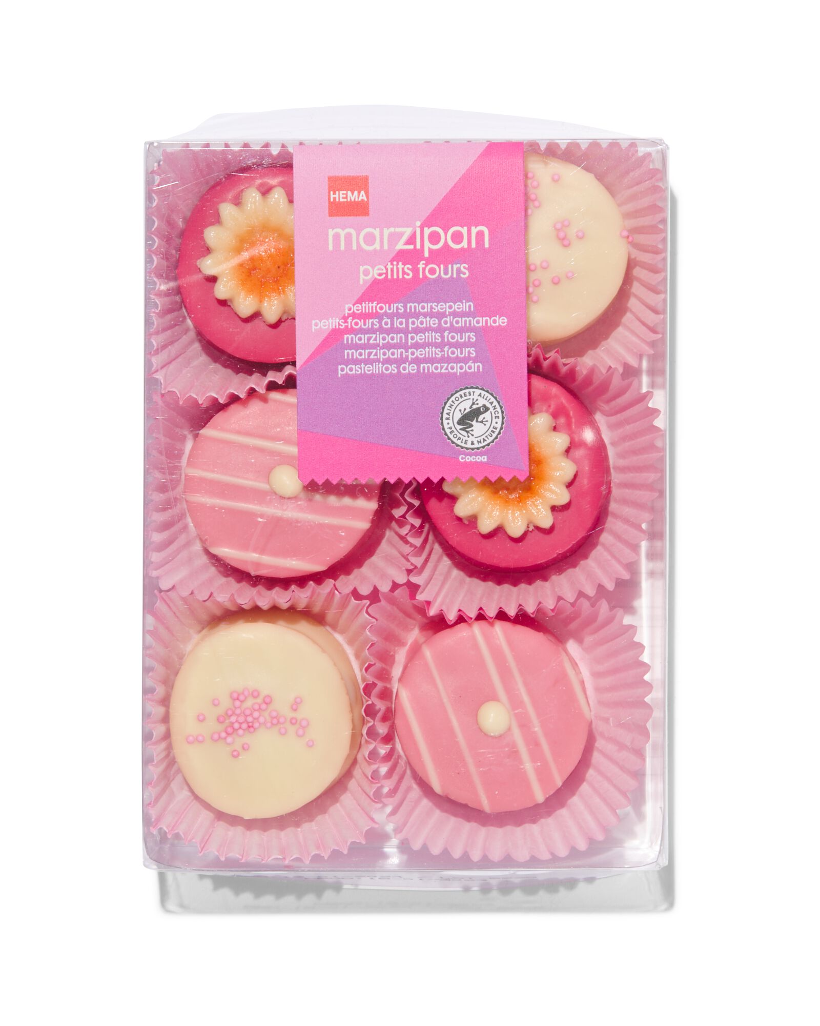 marsepein petit fours - 10330026 - HEMA