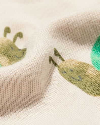 Newborn-Bekleidungsset, bequeme Passform, aus Jersey mit Tieren ecru ecru - 33445420ECRU - HEMA