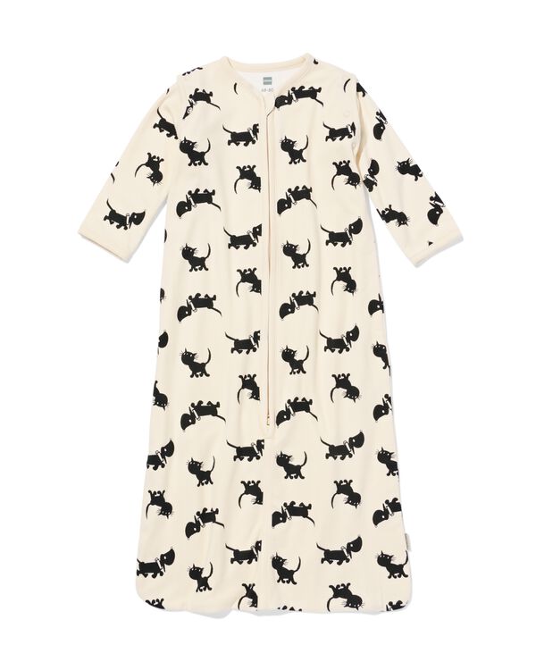 gigoteuse takkie et siepie avec manches amovibles coton 0,5 tog blanc cass&eacute; blanc cass&eacute; - 33364650OFFWHITE - HEMA