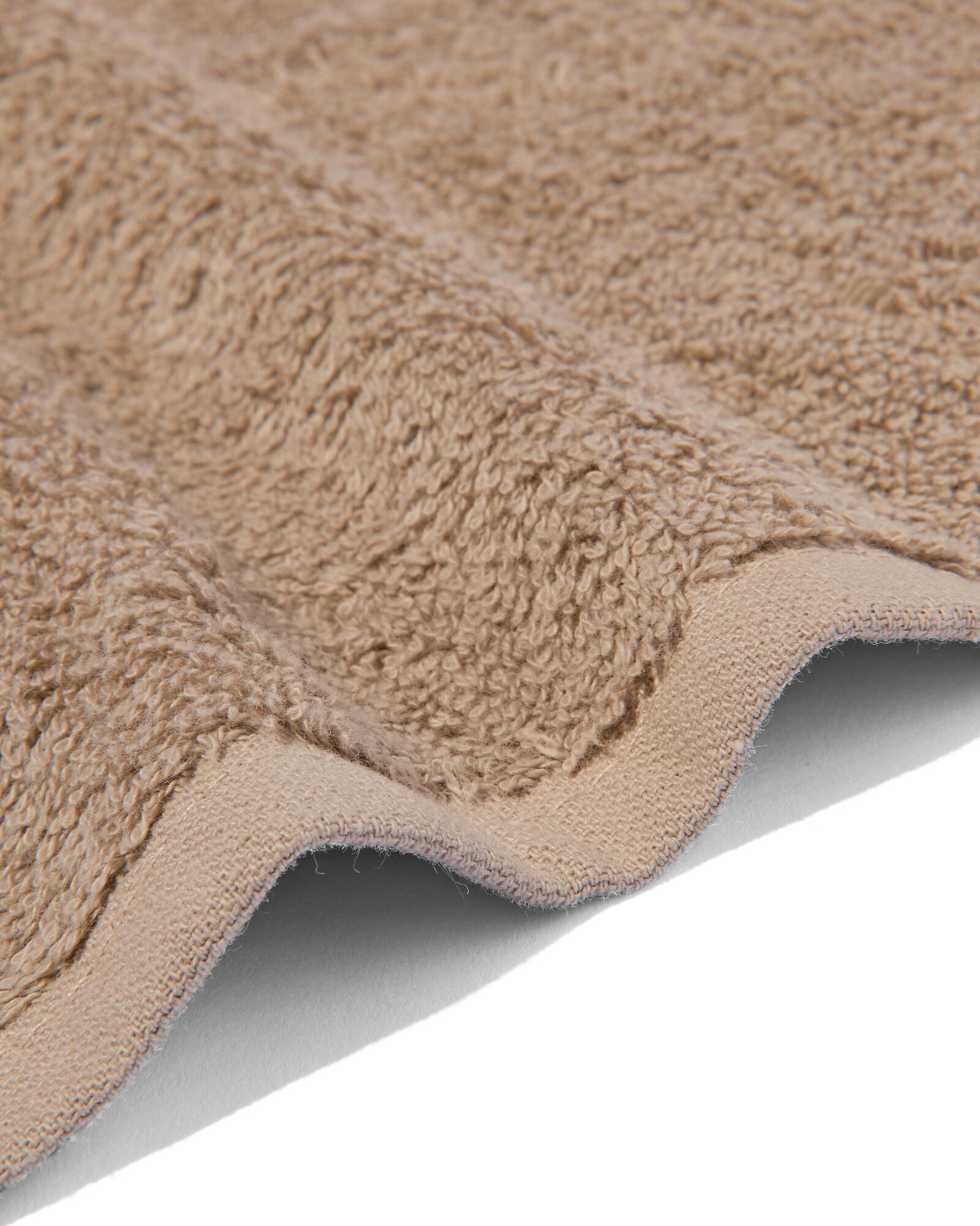 gezichtshanddoekjes 30x30 zware kwaliteit taupe - 4 stuks taupe gezichtsdoekjes 30 x 30 - 5200236 - HEMA