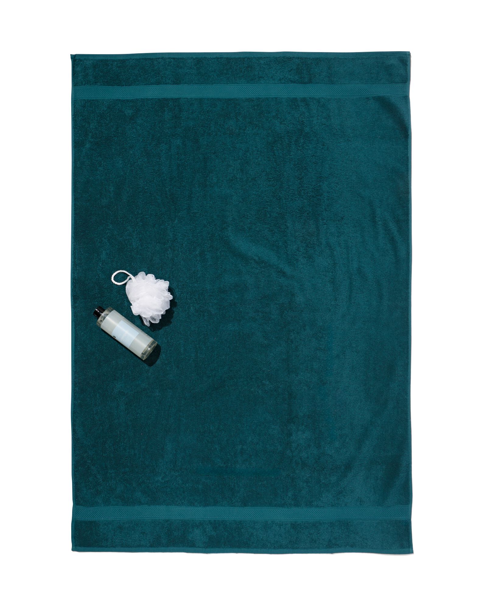 Badetuch, schwere Qualit&auml;t, tiefgr&uuml;n, 100 x 150 cm dunkelgr&uuml;n Duschtuch, 100 x 150 - 5230027 - HEMA