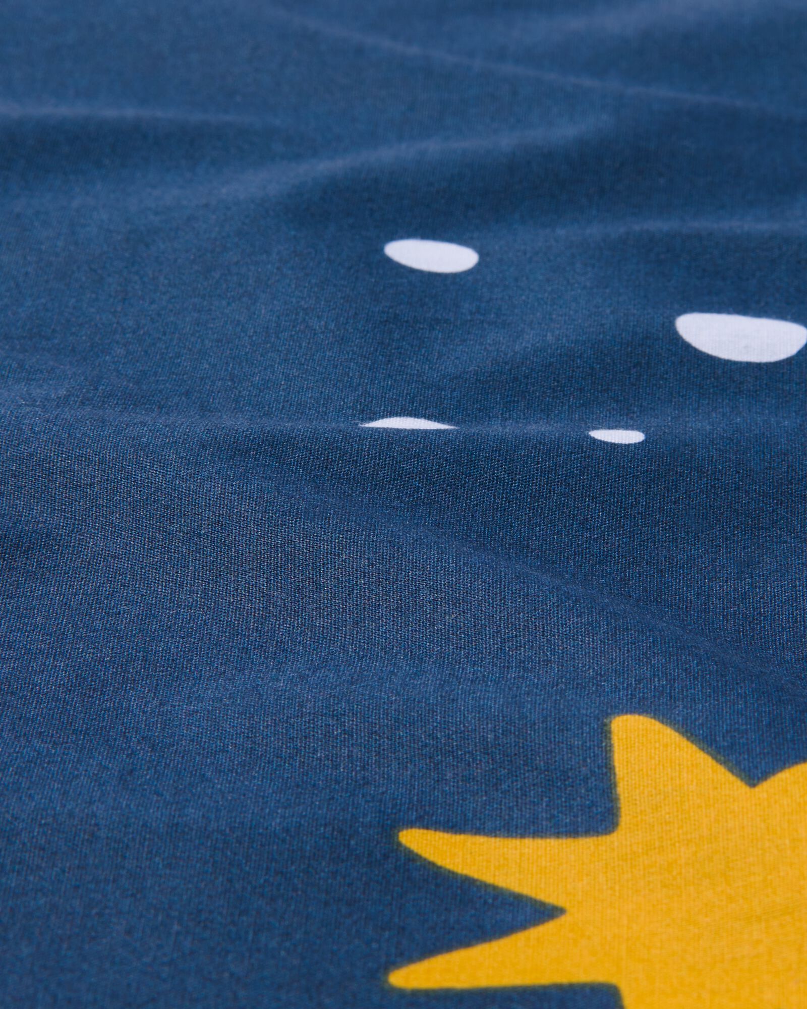 Kinderbettbezug 140 &times; 200 cm weiche Baumwolle Planeten - 5740077 - HEMA