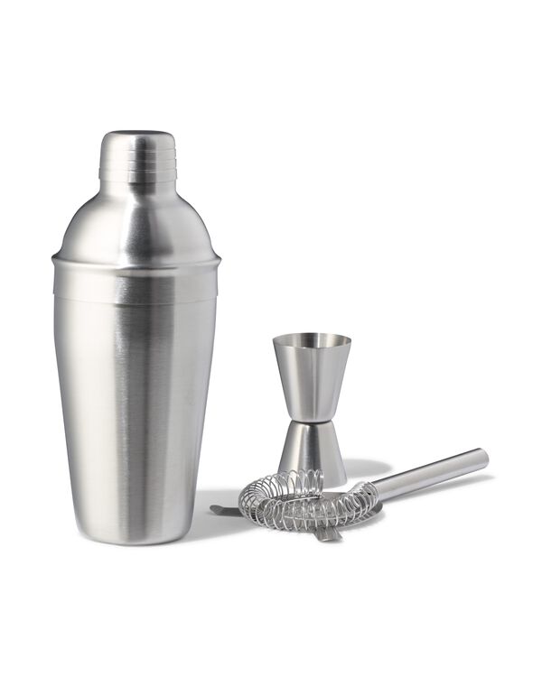 shaker &agrave; cocktails 500 ml acier inoxydable - 41822200 - HEMA