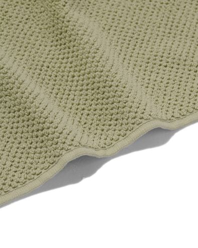 handdoek 2e kans recycled katoen lichtgroen - 1000031877 - HEMA
