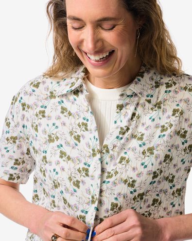 Damenbluse Kai, Musselin, gebl&uuml;mt  bunt bunt - 36303560MULTI - HEMA