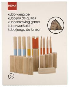 Kubb-Wurfspiel - 15870038 - HEMA