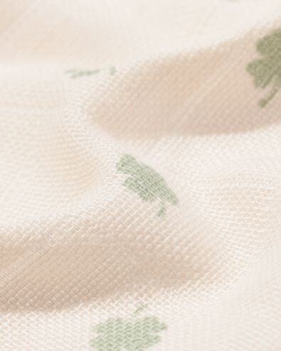Mullt&uuml;cher 60 &times; 60 cm, Kleeblattmuster &ndash; 3 St&uuml;ck - 33305760 - HEMA