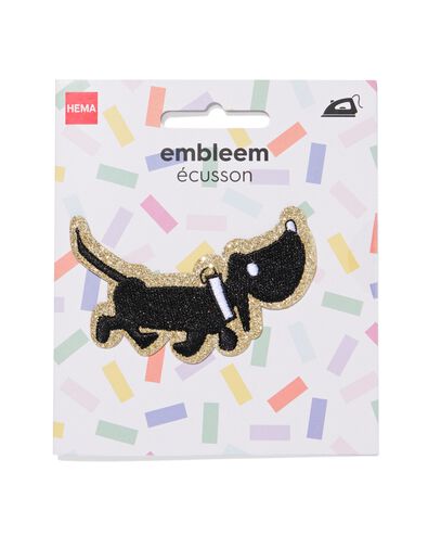 Takkie carnaval strijkembleem 7.5x5cm - 60800267 - HEMA