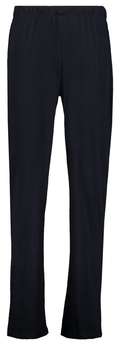 Herren-Pyjama, Streifen dunkelblau XL - 23600264 - HEMA