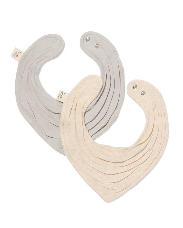 babyslabbetjes - 2 stuks - 33304260 - HEMA