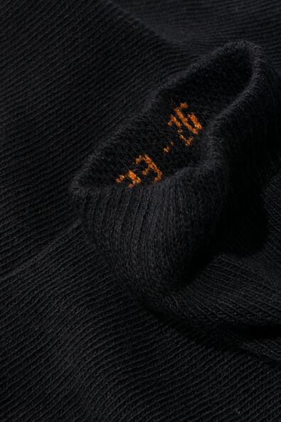 5 paires de chaussettes enfant noir 39/42 - 4300957 - HEMA