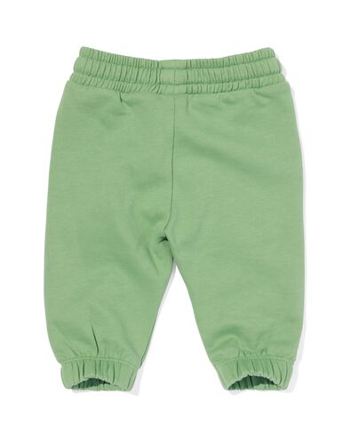 pantalon sweat bébé vert clair 86 - 33100155 - HEMA