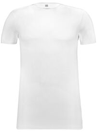 Herren-T-Shirt, Slim Fit, Rundhalsausschnitt, extralang weiß weiß - 1000009961 - HEMA