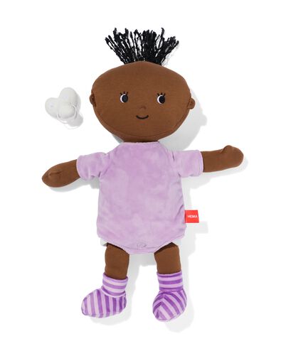 Poup&eacute;e doudou lilas - 15100604 - HEMA