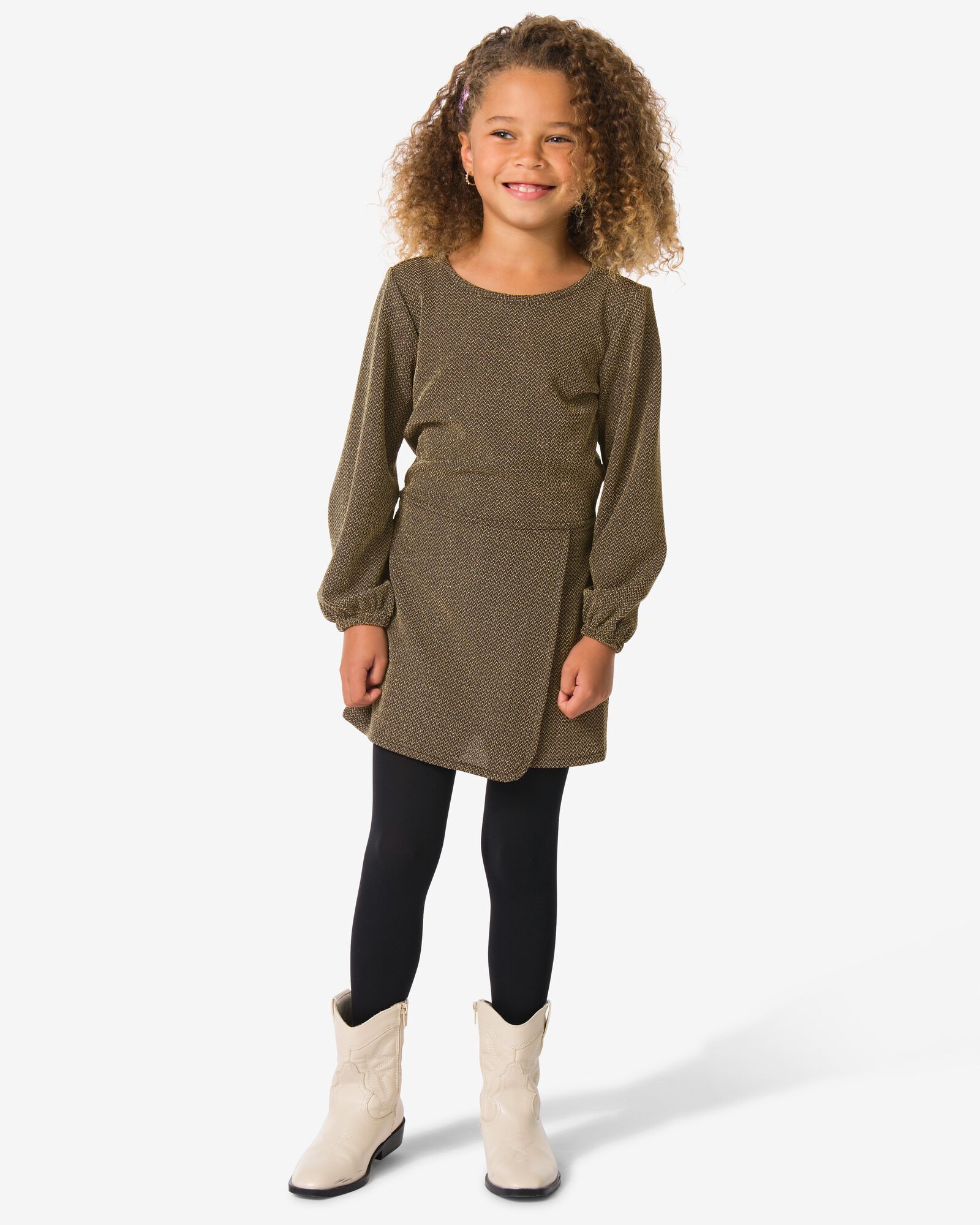 combinaison enfant paillet&eacute;e marron - 30832679BROWN - HEMA