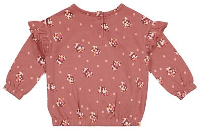 ensemble bébé pull et legging fleurs rose - 1000026309 - HEMA