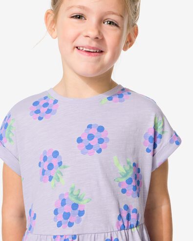 robe enfant m&ucirc;res violet clair - 30857606LIGHTPURPLE - HEMA