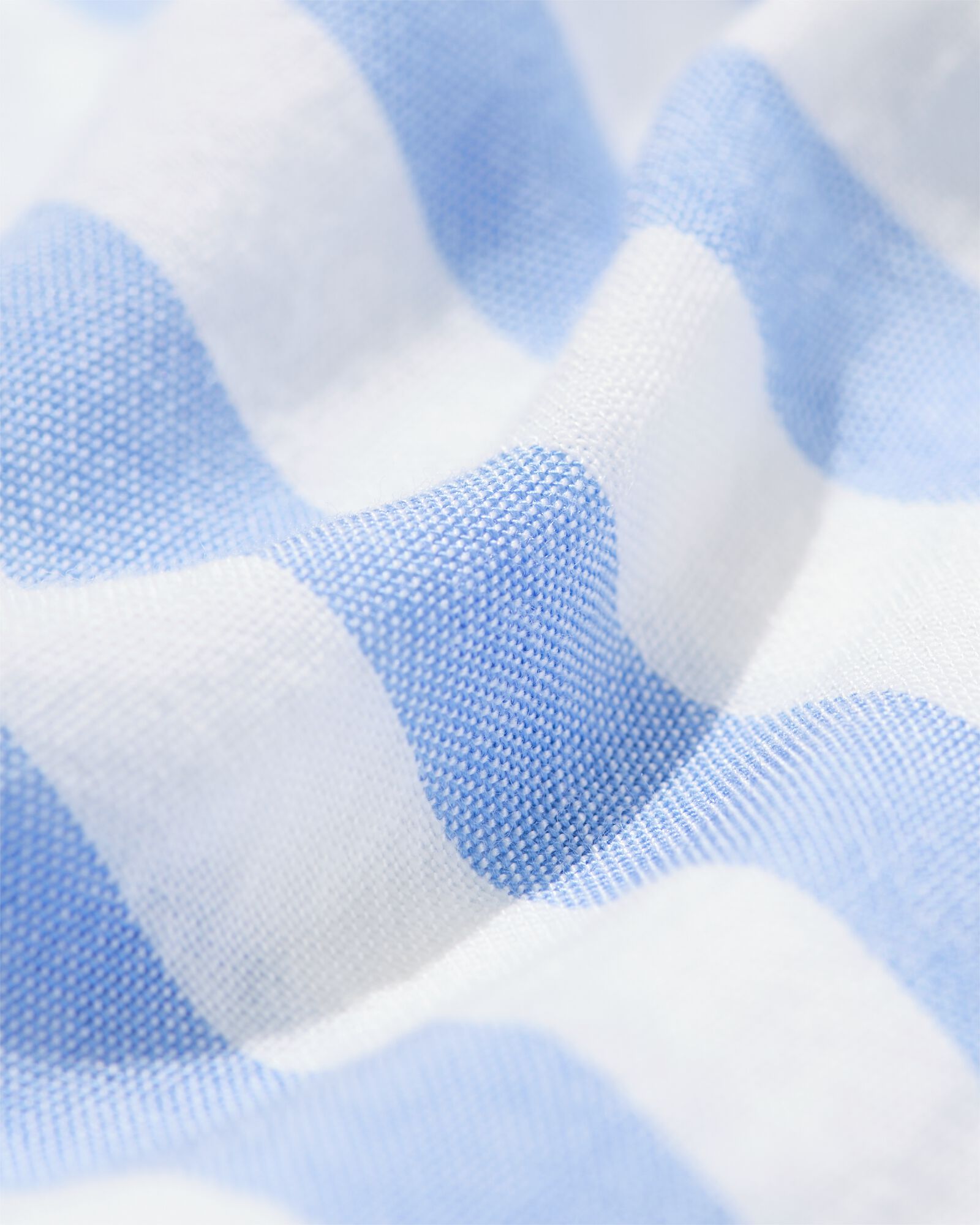 damespyjamatop seersucker strepen blauw blauw - 23401730BLUE - HEMA