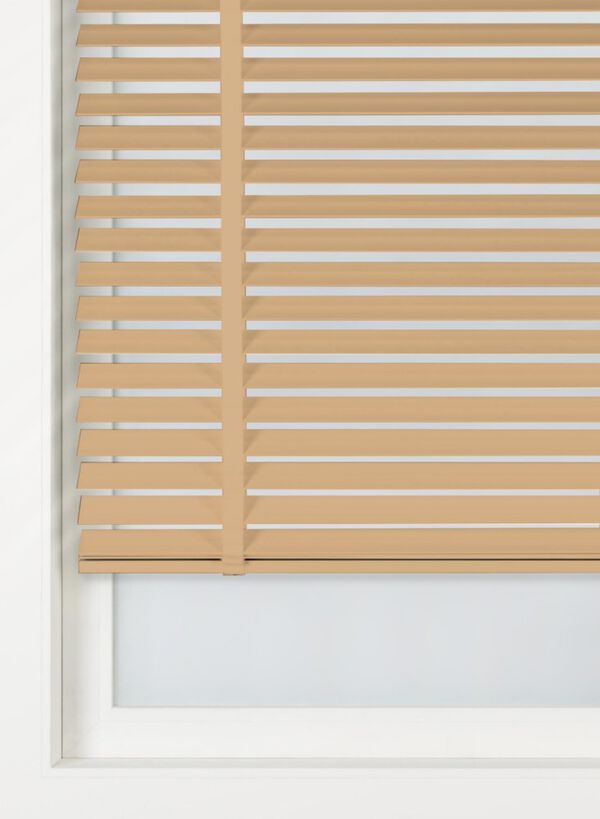 jaloezie hout bamboe 50mm naturel naturel - 1000031771 - HEMA