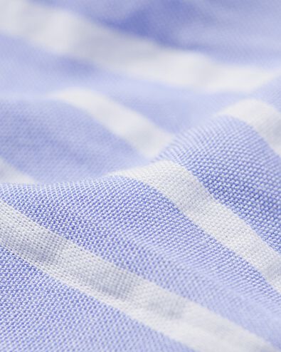 dames pyjamatop seersucker blauw - 23410502BLUE - HEMA