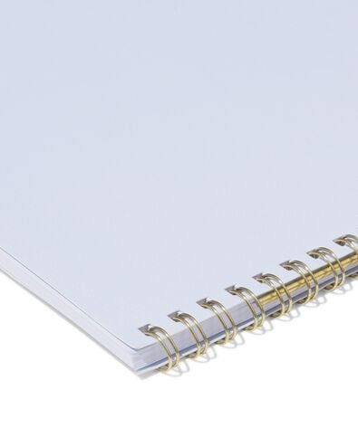agenda familial 37x25 cm bleu clair - 14103716 - HEMA