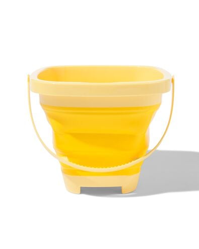 seau de plage pliable jaune - 15870011 - HEMA