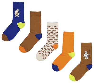 5er-Pack Kinder-Socken, Bär bunt - 1000020460 - HEMA