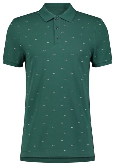 Herren-Poloshirt, Piqué grün - 1000028300 - HEMA