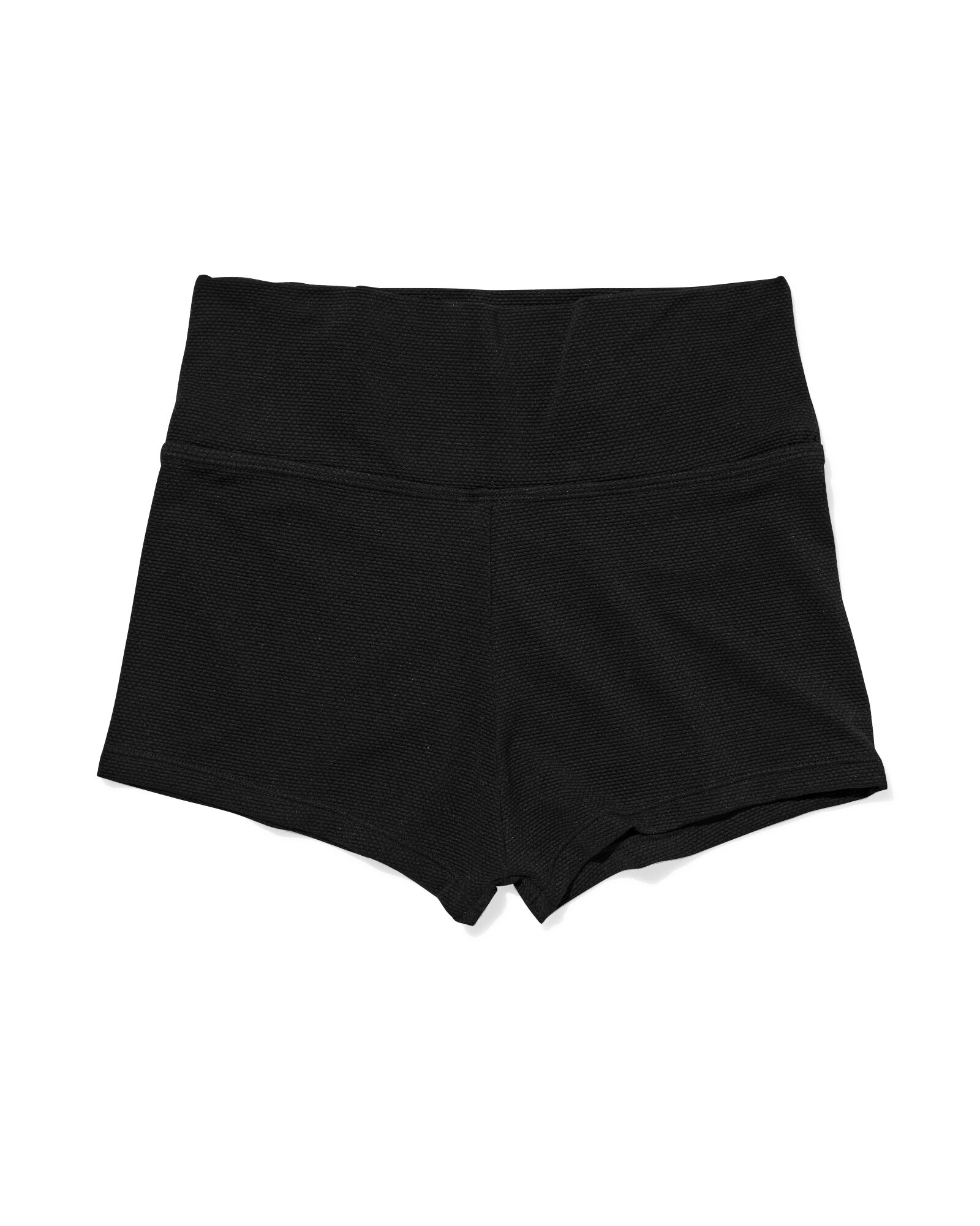 damesbikinishort met omslag zwart zwart - 22351580BLACK - HEMA