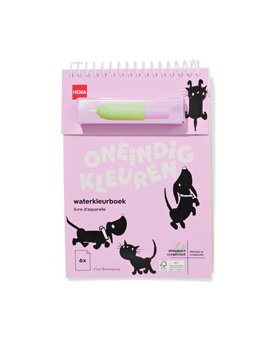 Takkie und Siepie Wassermalbuch - 15900485 - HEMA