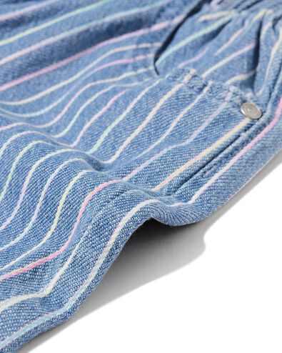 jupe enfant rayures bleu clair bleu clair - 30850079LIGHTBLUE - HEMA