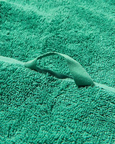 serviettes de bain - qualit&eacute; &eacute;paisse vert moyen serviette 100 x 150 - 5282873 - HEMA