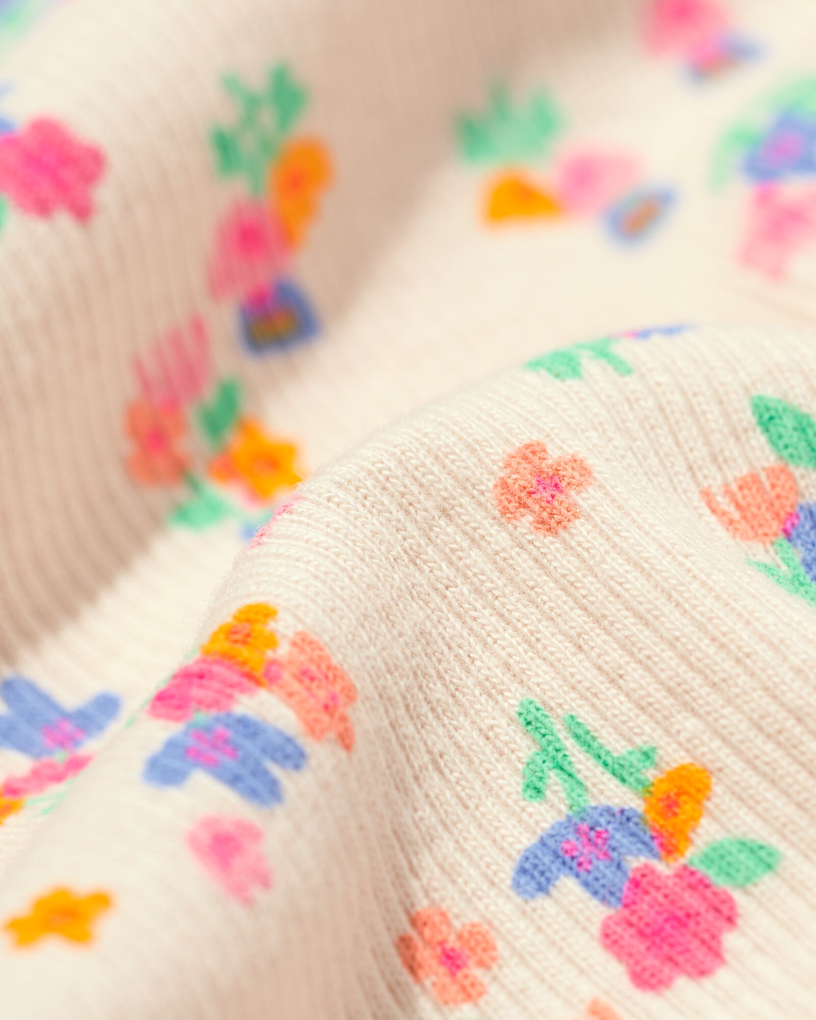 Newborn mitwachsender Strampler mit Blumen blau blau - 33439520BLUE - HEMA