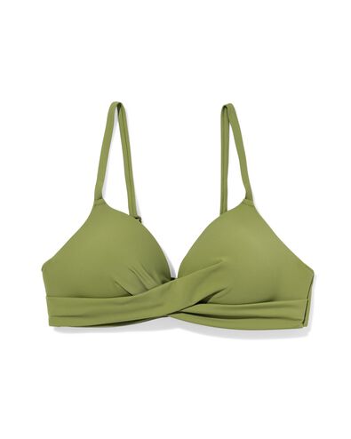 haut de bikini femme Rose vert vert - 22360720GREEN - HEMA