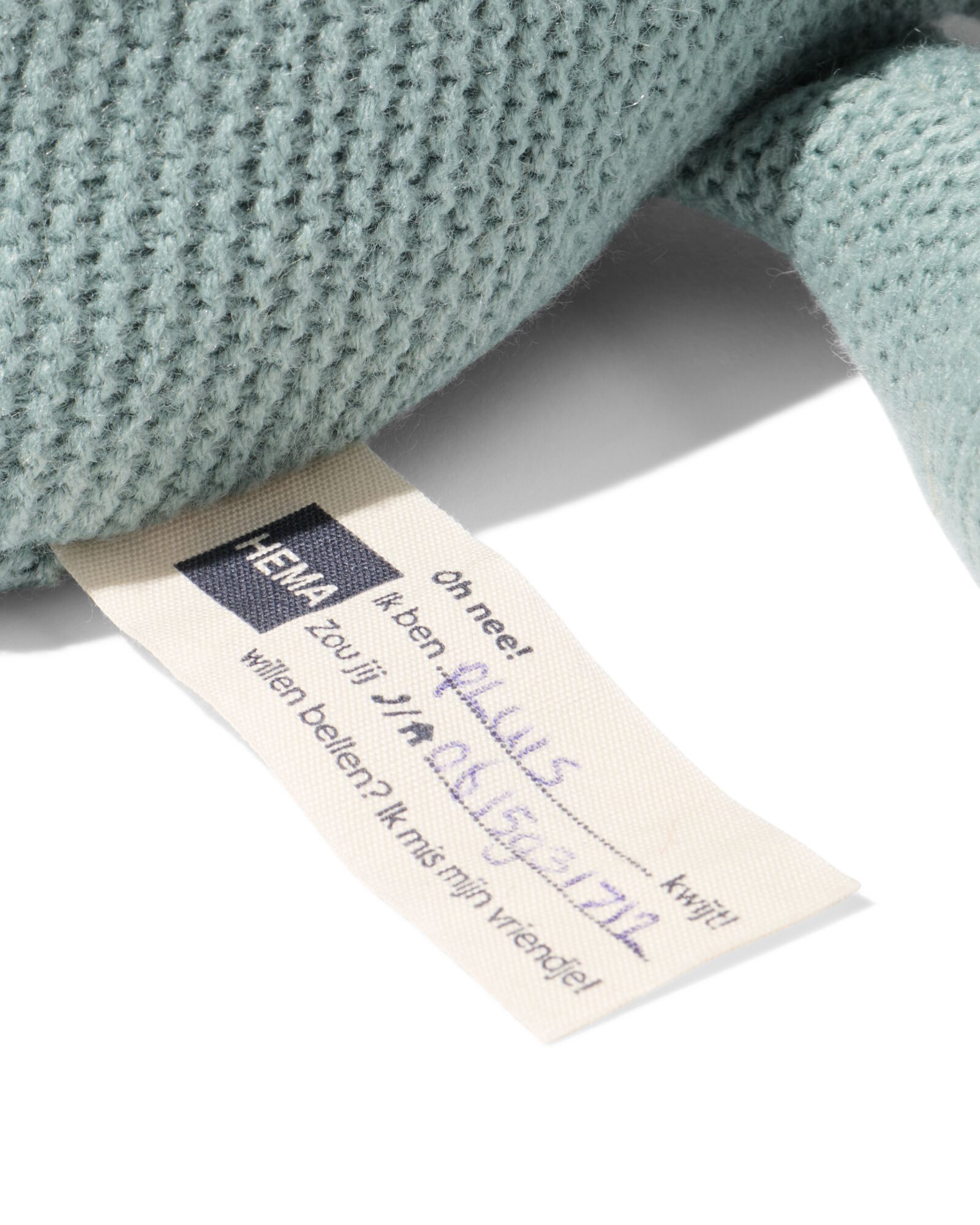 knuffel neushoorn 35cm - 15100249 - HEMA