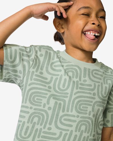 t-shirt enfant graphique marron clair marron clair - 30717404LIGHTBROWN - HEMA