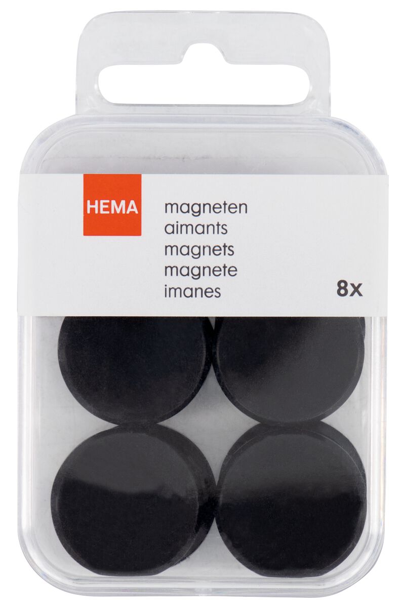 magneten Ø2.3 cm - 8 stuks HEMA