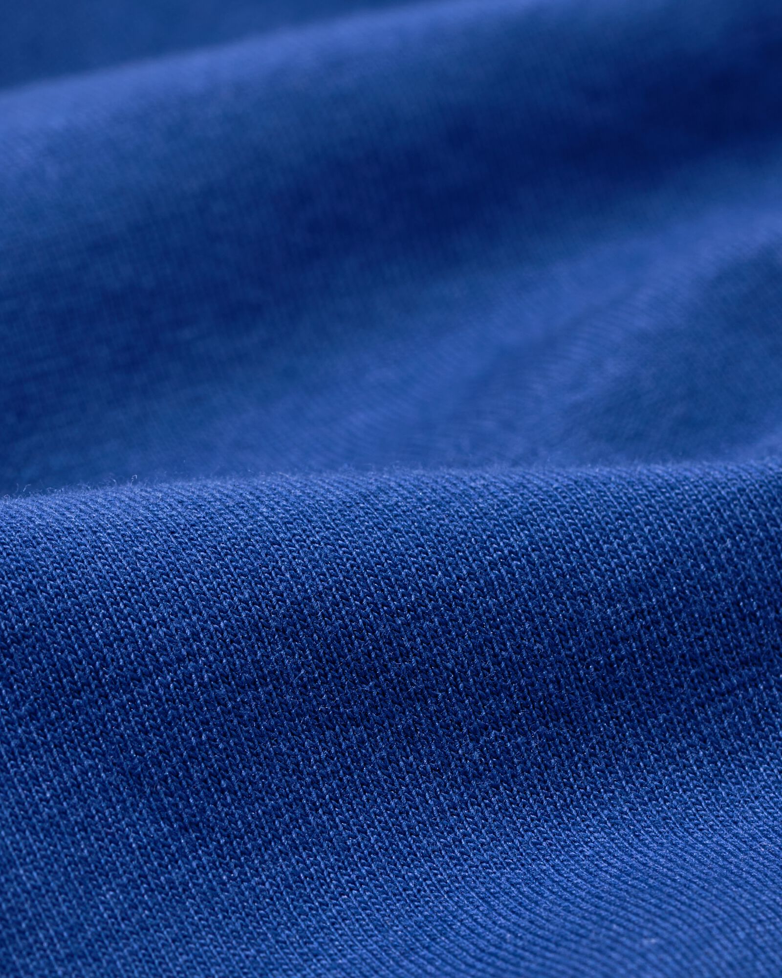 t-shirt homme coupe classique bleu vif bleu vif - 2190390BRIGHTBLUE - HEMA