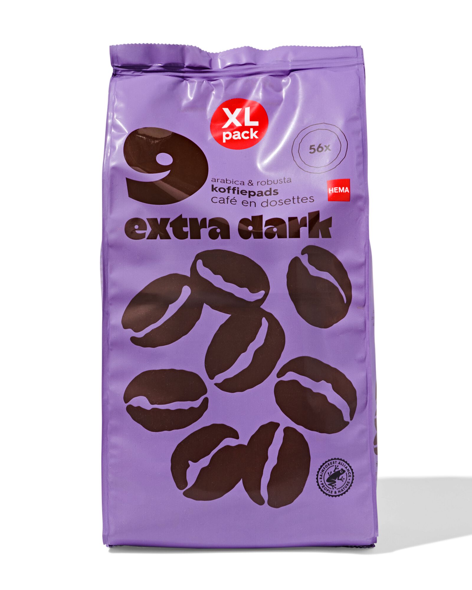 dosettes de caf&eacute; extra dark - lot de 56 - 17150069 - HEMA